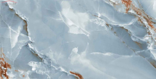 Керамогранит Laparet Dazzle onyx  Aqua HG Polished рект. (60х120x0,9)